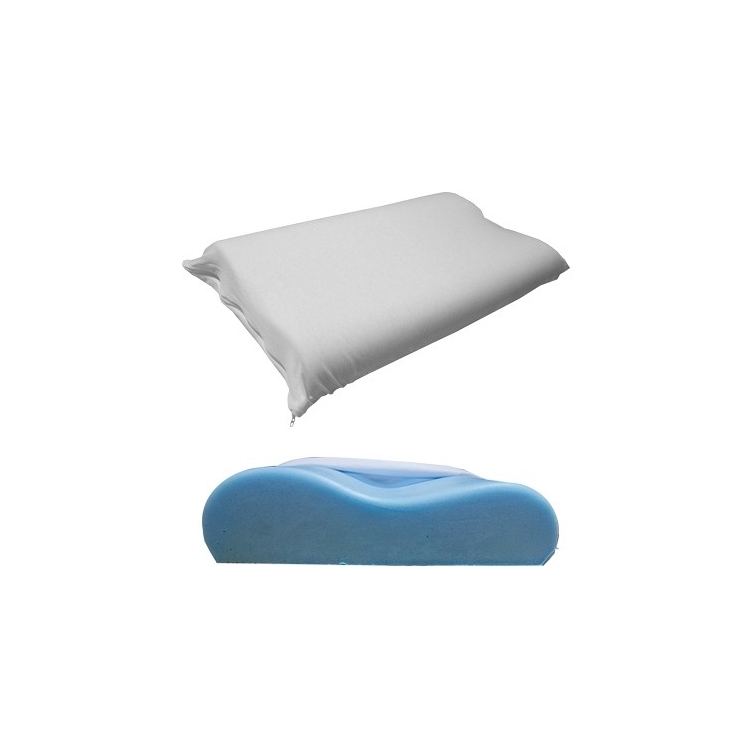Cuscino cervicale a doppia onda memory Polar Gel InMaterassi - 1