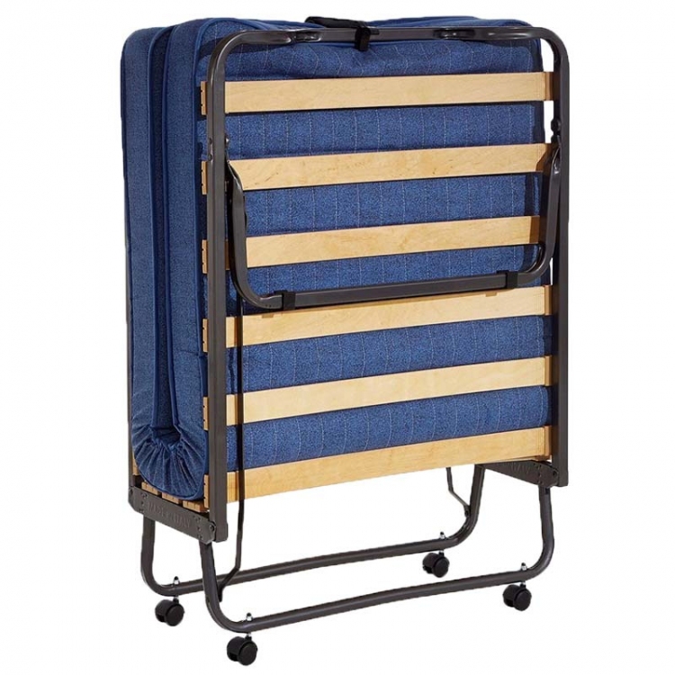 Brandina letto pieghevole salvaspazio + Rete a doghe in legno InMaterassi - 3