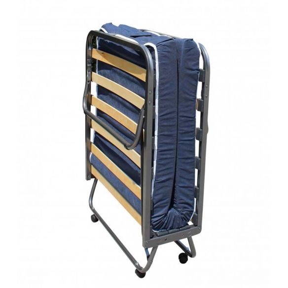 Brandina letto pieghevole salvaspazio + Rete a doghe in legno InMaterassi - 4