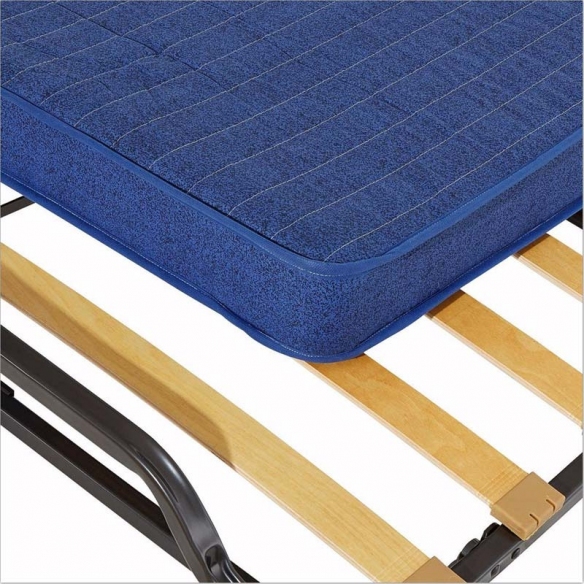 Brandina letto pieghevole salvaspazio + Rete a doghe in legno InMaterassi - 5