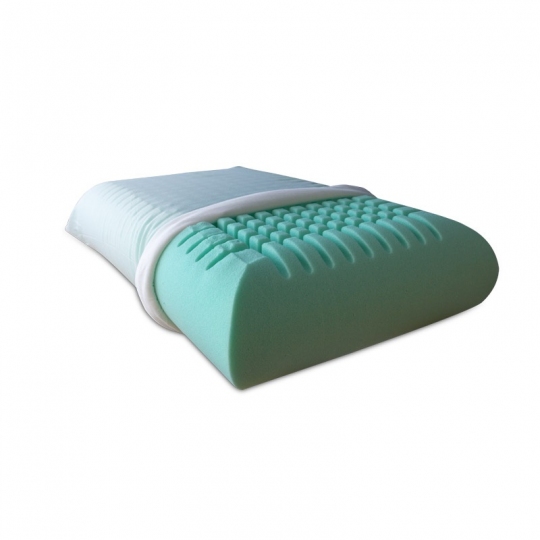 Cuscino memory traspirante e massaggiante NATURA GREEN InMaterassi - 3