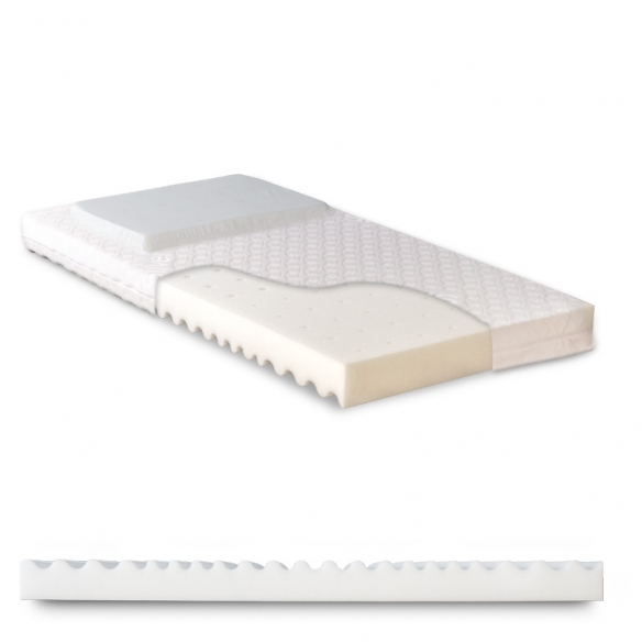 Materasso antisoffoco per bambini Rivestimento Sfoderabile Anallergico Lavabile + cuscino antisoffoco - mod. Baby Eco InMaterass Materasso antisoffoco per bambini Rivestimento Sfoderabile Anallergico Lavabile + cuscino antisoffoco - mod. Baby Eco InMaterass