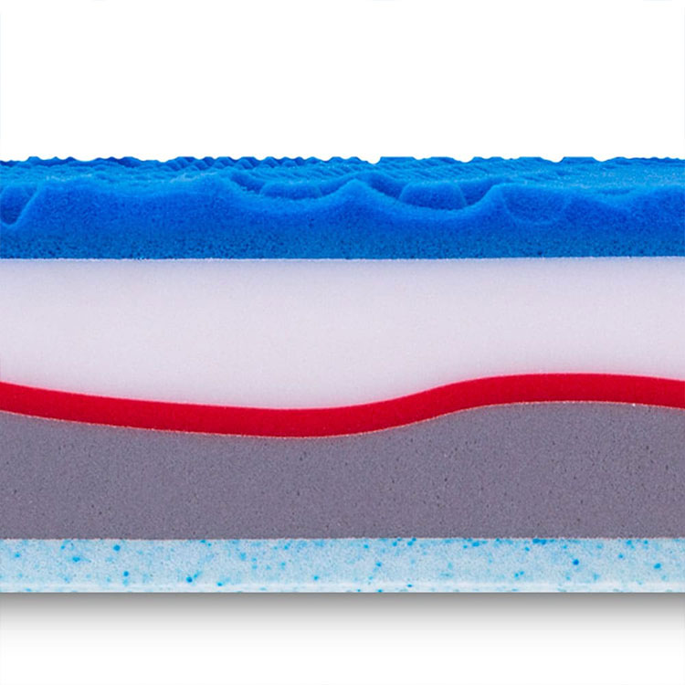 KIT MARILYN – Materasso in Memory e Lattice + rete a doghe + cuscini InMaterassi - 11