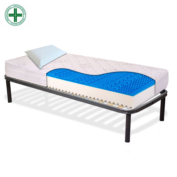 KIT Dolce Sonno Light - Materasso in Memory H18 cm bordato anallergico con rete a doghe + cuscini InMaterassi - 8