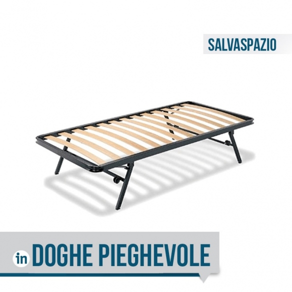 Rete ortopedica a doghe pieghevole salvaspazio InMaterassi - 2 Rete ortopedica a doghe pieghevole salvaspazio InMaterassi - 2