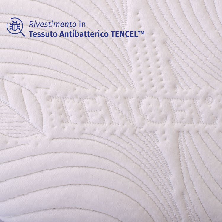 Galaxy - Materasso Matrimoniale Memory Gel e Carbon - Comfort Ortopedico InMaterassi - 4