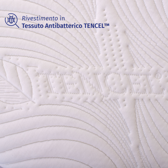 Galaxy - Materasso Matrimoniale Memory Gel e Carbon - Comfort Ortopedico InMaterassi - 4