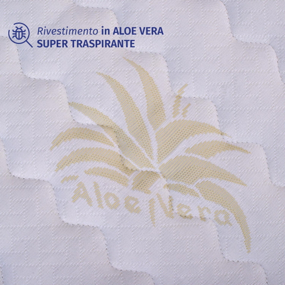 MARILYN - Materasso Singolo in Lattice e Memory Gel Sfoderabile Aloe Vera - Tecnologia Multi-Zona Intelligente InMaterassi - 5 MARILYN - Materasso Singolo in Lattice e Memory Gel Sfoderabile Aloe Vera - Tecnologia Multi-Zona Intelligente InMaterassi - 5