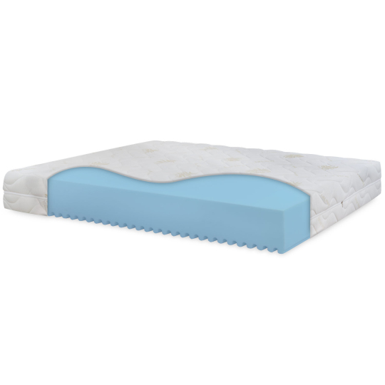 IRENE - Materasso Waterfoam Matrimoniale, Ortopedico, Doppia Superficie, Altezza 20 cm InMaterassi - 1