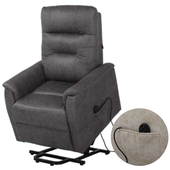 ELOISE - Poltrona Relax Elettrica Doppio Motore con Funzione Alzapersona InMaterassi - 2