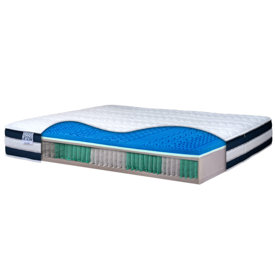 GRETA - Materasso Singolo con Molle Insacchettate e Memory BIO-GEL 11 zone InMaterassi - 1