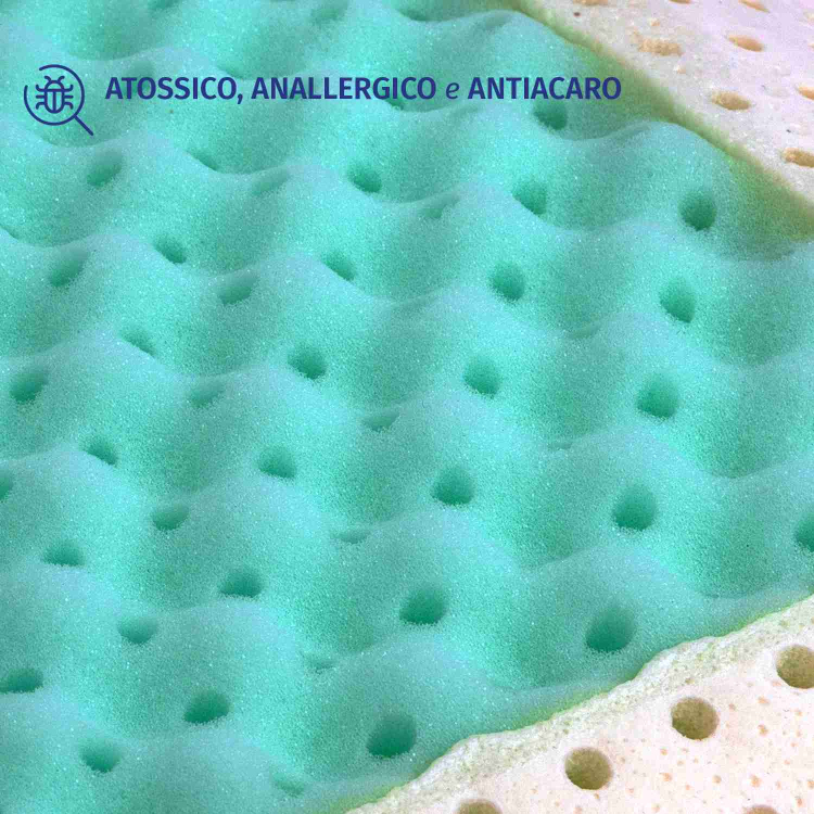 Cuscino in doppio Memory massaggiante InMaterassi - 4