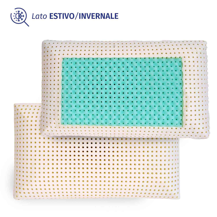 Cuscino in doppio Memory massaggiante InMaterassi - 6