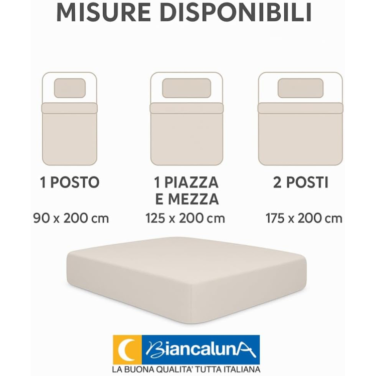 Lenzuolo Sotto Angoli Maxi 30cm | 100% Cotone Made in Italy InMaterassi - 4