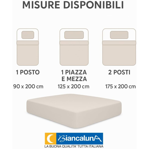 Lenzuolo Sotto Angoli Maxi 30cm | 100% Cotone Made in Italy InMaterassi - 4