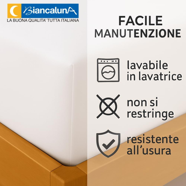 Lenzuolo Sotto Angoli Maxi 30cm | 100% Cotone Made in Italy InMaterassi - 5