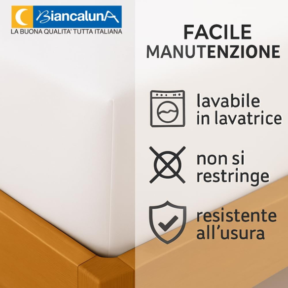 Lenzuolo Sotto Angoli Maxi 30cm | 100% Cotone Made in Italy InMaterassi - 5