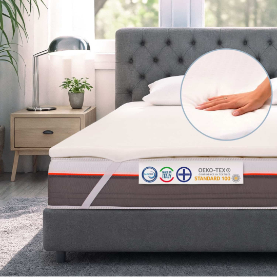Topper Memory Foam Comfort Ergonomico e Morbido per il Tuo Materasso InMaterassi - 1