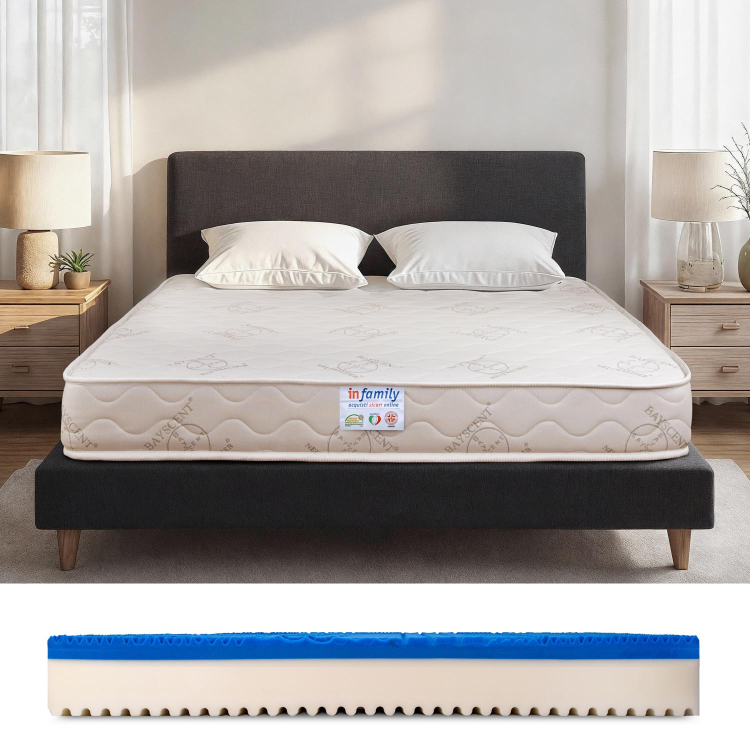 Materasso memory singolo con Bayscent Neutralizer - Dolce Sonno Light InMaterassi - 1