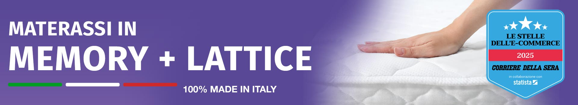 Materassi in Memory e lattice singoli